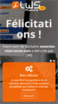 Mobile Screenshot of essensia-vital-sante.com